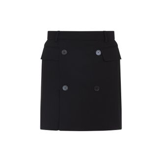 Balenciaga Mini Skirts Black