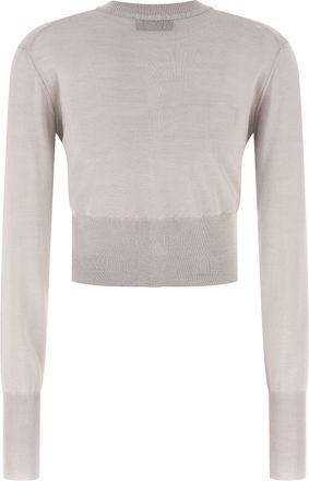 Vivienne Westwood Womens Gray Wool Cardigan Clothing