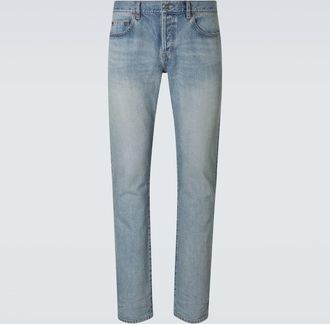 Saint Laurent Faded slim jeans