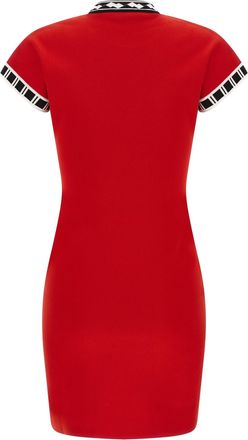 Versace Womens Multicolor Cotton Short Dress