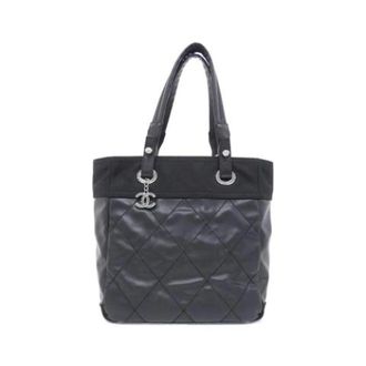 Chanel Pre-owned Canvas Tote Bag - Pre-owned - Mujer - Negro - ONE SIZE
