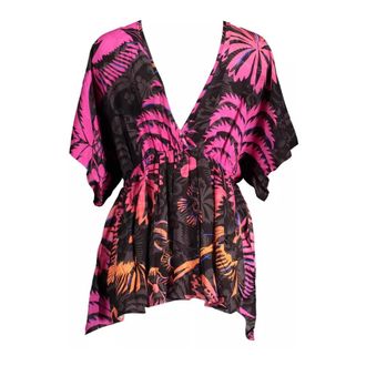 Desigual Dames, Jurken, Veelkleurig, Maat: XL Katoen