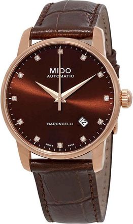 Mido Baroncelli II Automatic Diamond Mens Watch M8600.3.64.8