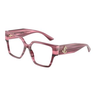 Jimmy Choo London Stijlvolle Brillen - Dames - Brillen - Paars - 55 MM - Accessoires
