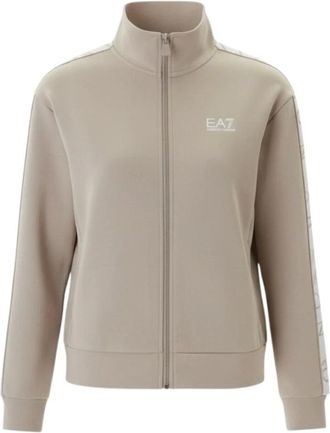 Emporio Armani Emporio Armani Ea7, Mujer, Sudaderas, Beige, Talla: M