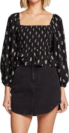 Saltwater Luxe Lelani Top In Black