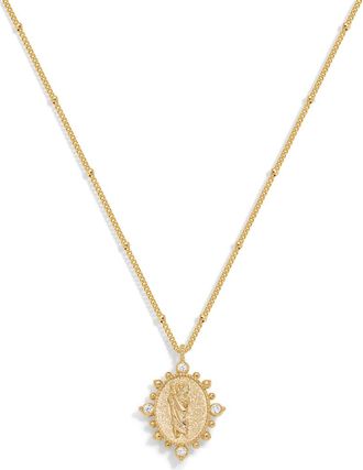Electric Picks Chapel Necklace in Gold at Nordstrom