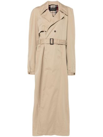 Balenciaga Trench destrutturato - Toni neutri