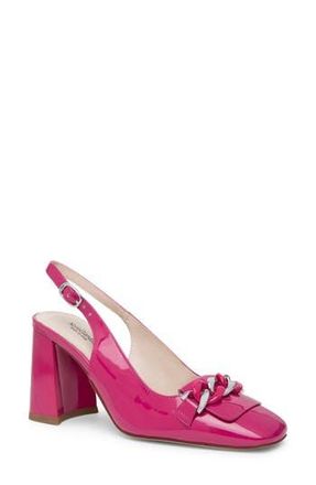 Nero Giardini Slingback Square Toe Pump in Pink at Nordstrom Rack, Size 10Us / 40Eu