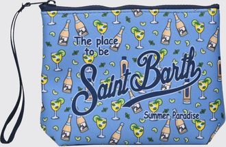 MC2 Saint Barth Pochette Aline in poliestere a righe