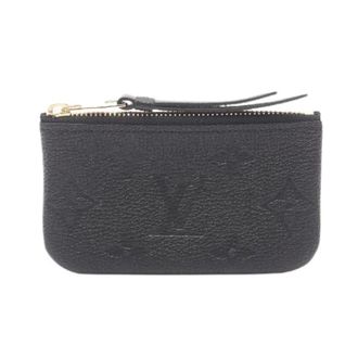 Louis Vuitton Pre-owned Wallets, female, Black, Size: ONE SIZE Pre-owned Pochette Cle Monogram Empreinte Card Case