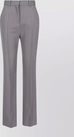 Calvin Klein straight leg trousers with belt loops and pockets