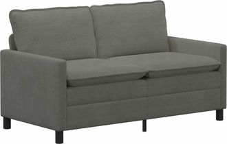 vidaXL Sof&aacute; Gris Claro 156 X 81 X 87,5 Cm Tela Vidaxl