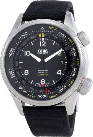 Oris Big Crown ProPilot Automatic Black Dial Mens Watch 733-7705-4134FS