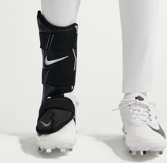Nike Vapor Elite Baseball Batters Leg Guard (Right-Hand Hitter) in Black | N1013374-086