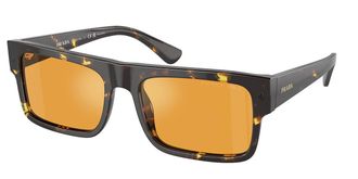 Prada PR A10S Polarized 16O20C Mens Sunglasses Tortoiseshell Size 57