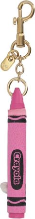 Anya Hindmarch Pink Crayon Goatskin Leather Key Holder