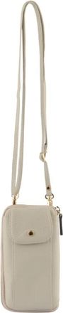 Pourchet Portable Case - Dames - Telefoonaccessoires - Beige - ONE Size - Leer - Accessoires