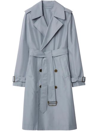 Burberry silk trench coat - Grey