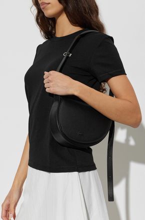 Lacoste Flap Bag, Womens, Black