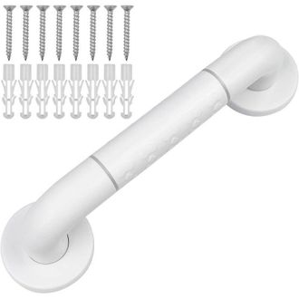 OEM Barra De Apoyo Para Inodoro, Barra De Apoyo Para Ducha De 30 Cm, Asa De Ducha Antideslizante, Asa De Seguridad Blanca Para Ba&ntilde;o, Asa Para Inodoro, Asa