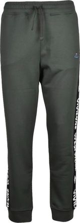 Vivienne Westwood Broeken, Heren, Groen, XL, Katoen, Trainingsbroeken