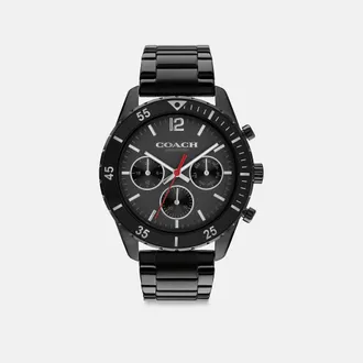 Coach Cole Chronograph Watch Gift Set, 44MM