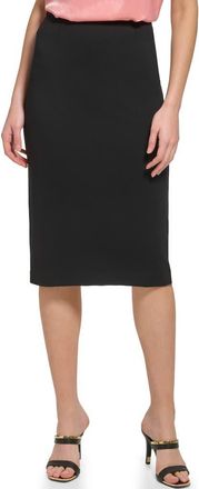 DKNY Pull-On Pencil Skirt in Black at Nordstrom, Size X-Small