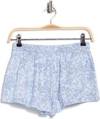 Florence By Mills Sleep Boxer Shorts in Zen Blue Floral at Nordstrom Rack, Size Xx-Large
