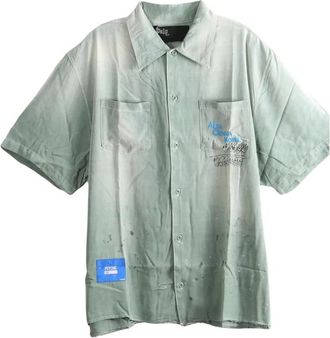 Paly Hollywood Graphic-print Raw-cut Shirt