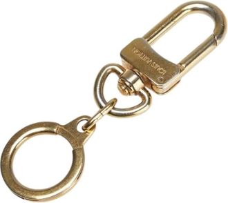 Louis Vuitton Pre-owned Accessories, female, Yellow, Size: ONE SIZE Pre-owned Fabric Key-Holder