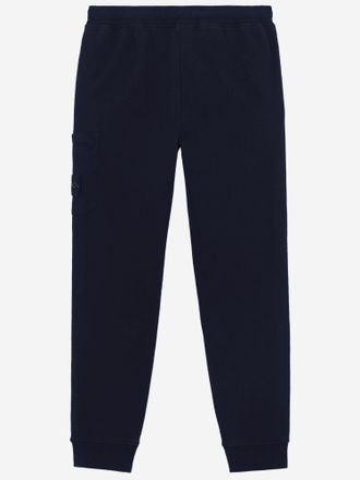 Stone Island Cargo Cotton Trousers - Navy