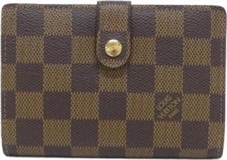 Louis Vuitton Pre-owned Damier Bifold Portemonnee - Heren - Vintage Accessoires - Bruin - ONE Size - Vintage