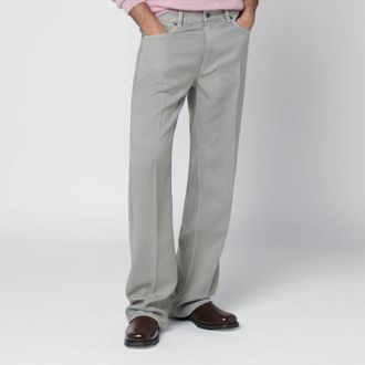 Our Legacy Mens Light Grey Trousers In Japanese - Size 34 (Waist)