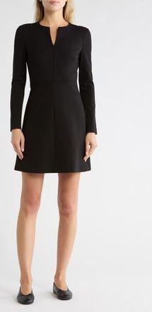 Theory Miyani Long Sleeve Dress in Black at Nordstrom Rack, Size 6