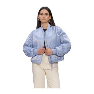 Beaumont Amsterdam Dames, Jassen, Blauw, Maat: XL Satijn