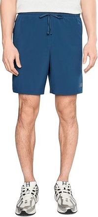 New Balance 7 Run Essentials Shorts Mens Workout NB Navy : 2XL 7, Synthetic