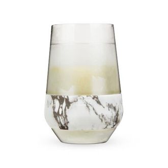Host Wine FREEZE XL Cooling Cup in Marble in Clear at Nordstrom