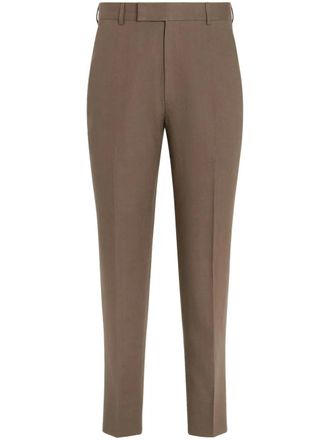 Ermenegildo Zegna Oasi Lino trousers - Brown