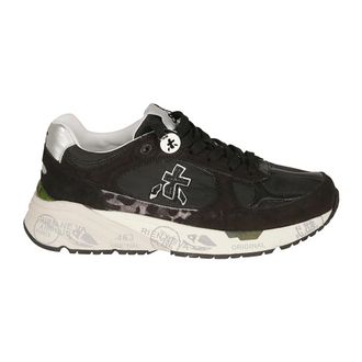 Premiata Sneakers, female, Black, Size: 10 US Mased Sneakers