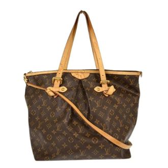 Louis Vuitton Pre-owned Tote Bags, female, Brown, Size: ONE SIZE Pre-owned Canvas Tote Bag