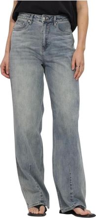 Gestuz Jeans, Dames, Blauw, W28, Katoen, Gznoma HW Jeans