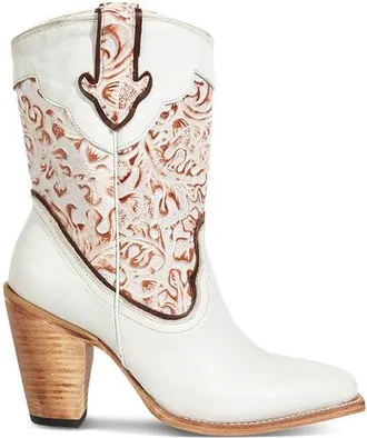 Freebird by Steven Loretta Western Boot in White at Nordstrom, Size 11