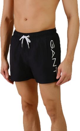 GANT Herren Badehose Mit Mesh-Einsatz - Bequeme Badeshorts Für Den Sommer