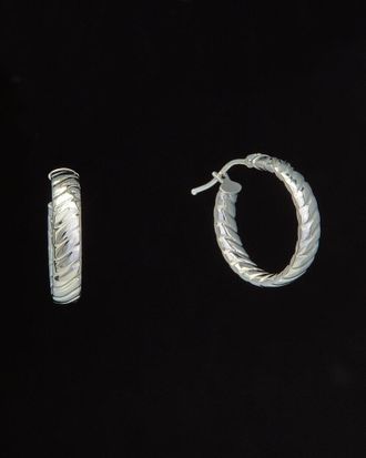 Italian Gold, Inc 14K Italian Gold Twist Hoops