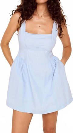 Minkpink Ines Mini Dress In Sky Blue