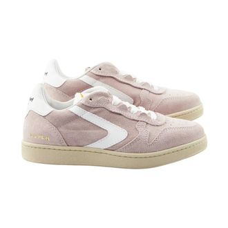 Valsport Sneakers, female, Pink, Size: 7 US Nude Suede Sneakers