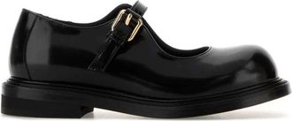 Moschino Mary Jane Olivia - Dames - Platte Schoenen - Zwart - 40 EU - Leer - Schoenen
