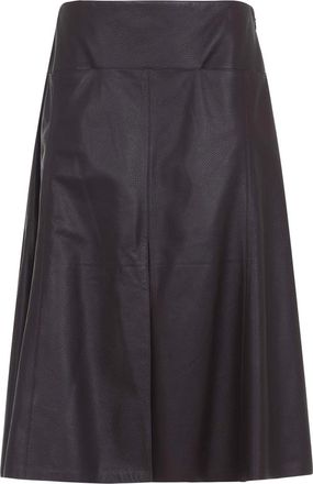 Alaia Slit Midi Skirt