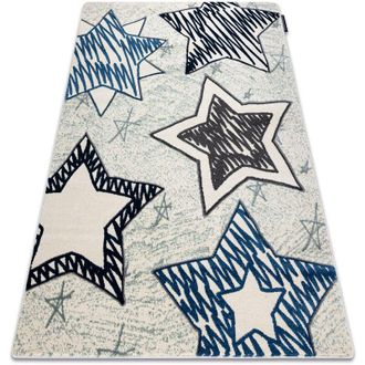 RugsX Alfombra Petit Stars Estrellas Azul Blue 180x270 Cm